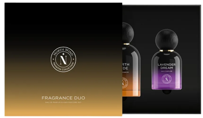 North Code & Lavender Dream – Hair Mist Perfume Bottle