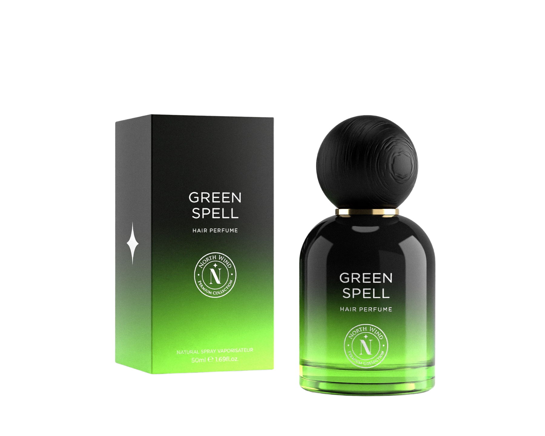 Green Spell – Hair Mist Perfume Bottle